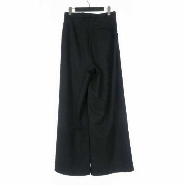 【中古】エムエーエスユー MASU 24AW WIDE TROUSERS ワイドパンツ スラックス 44 ブラック 黒 MPFW-PT1524 メンズ_1