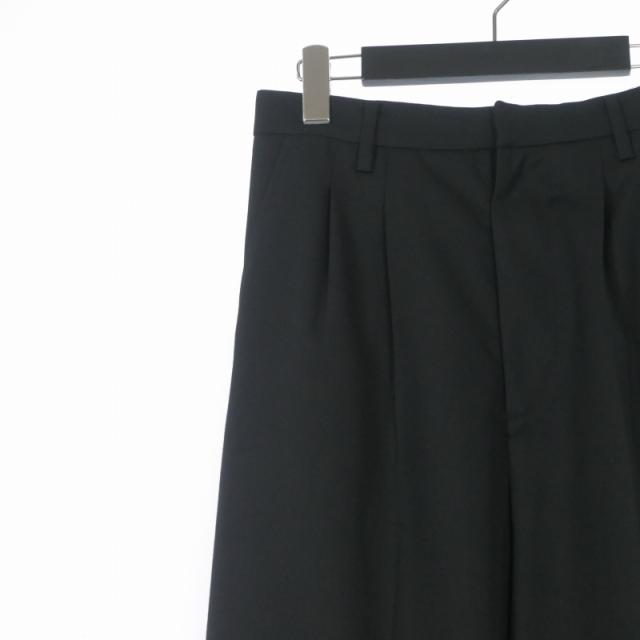 【中古】エムエーエスユー MASU 24AW WIDE TROUSERS ワイドパンツ スラックス 44 ブラック 黒 MPFW-PT1524 メンズ_2