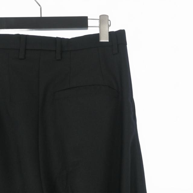 【中古】エムエーエスユー MASU 24AW WIDE TROUSERS ワイドパンツ スラックス 44 ブラック 黒 MPFW-PT1524 メンズ_4