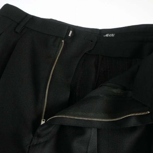 【中古】エムエーエスユー MASU 24AW WIDE TROUSERS ワイドパンツ スラックス 44 ブラック 黒 MPFW-PT1524 メンズ_5