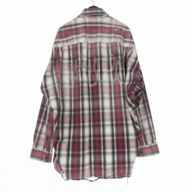 【中古】ミハラヤスヒロ MIHARA YASUHIRO 25AW Vintage Like Check L/S Shirts ヴィンテージライク チェックシャツ