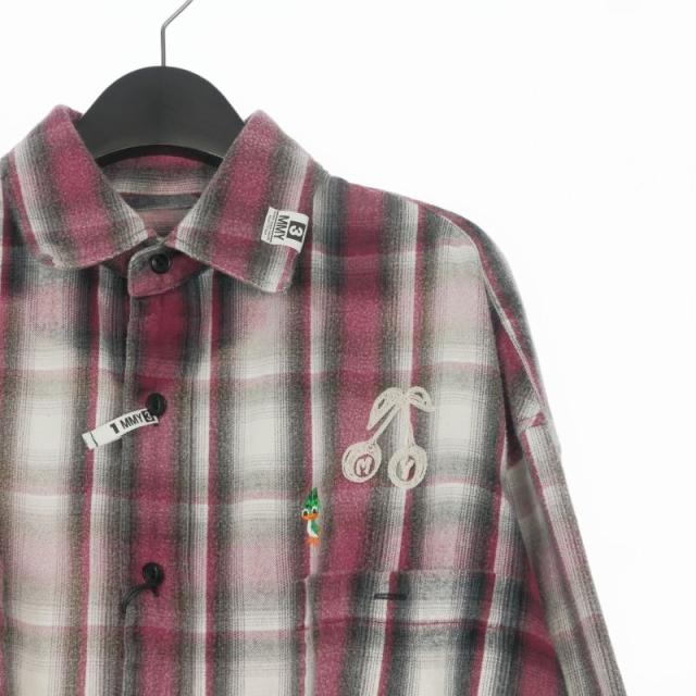 【中古】ミハラヤスヒロ MIHARA YASUHIRO 25AW Vintage Like Check L/S Shirts ヴィンテージライク チェックシャツ