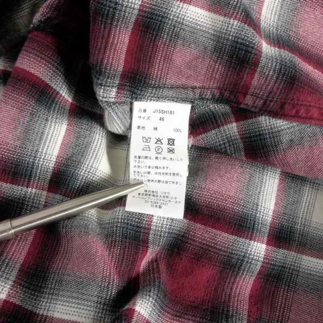 【中古】ミハラヤスヒロ MIHARA YASUHIRO 25AW Vintage Like Check L/S Shirts ヴィンテージライク チェックシャツ