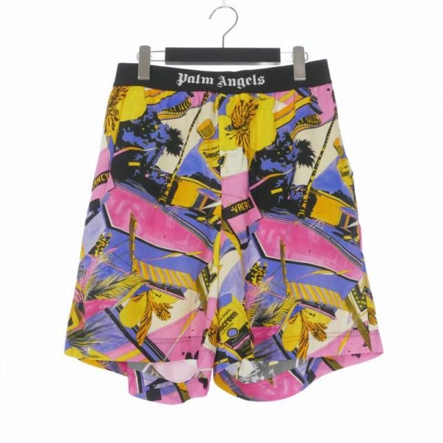 【中古】未使用品 パームエンジェルス 23SS MIAMI MIX EASY SHORTS ショーツ ショートパンツ M マルチカラー