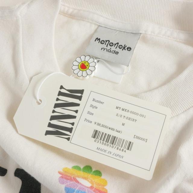 【中古】未使用品 モノノケ・メイド 26SS S/S T-SHIRT_MNNK Tシャツ カットソー 半袖 M ホワイト 白 MT-MK8-0000-001_6