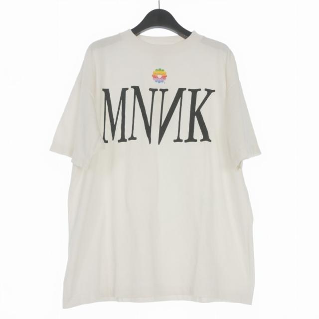 【中古】未使用品 モノノケ・メイド mononoke・made 26SS S/S T-SHIRT_MNNK Tシャツ カットソー 半袖 L ホワイト 白