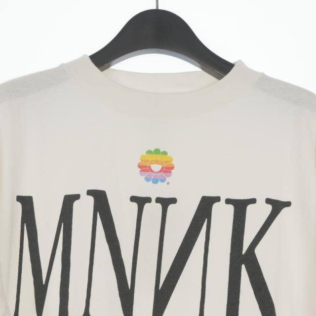 【中古】未使用品 モノノケ・メイド mononoke・made 26SS S/S T-SHIRT_MNNK Tシャツ カットソー 半袖 L ホワイト 白_2