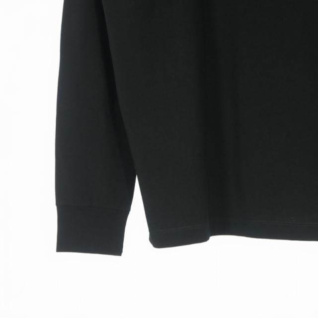 【中古】未使用品 ディースクエアード 25AW Regual Fit ロングスリーブTシャツ カットソー プリント 長袖 L ブラック_6