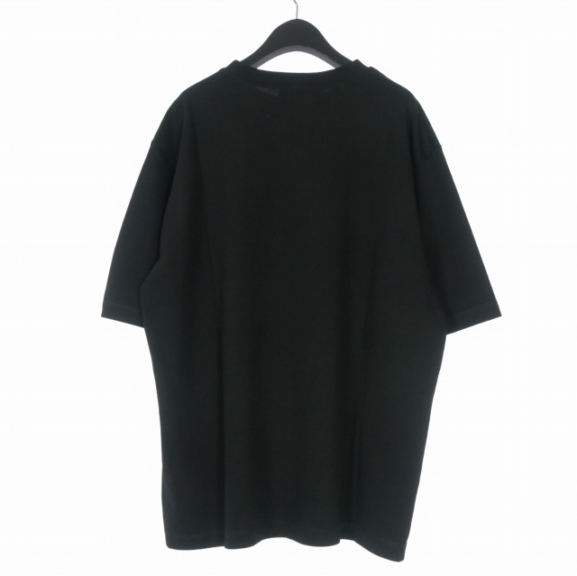 【中古】未使用品 ディースクエアード DSQUARED2 25SS Icon ルーズフィット Tシャツ カットソー 半袖 L ブラック 黒_1