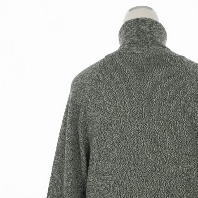 【中古】マルニ MARNI 22AW タートルネック ミックス ニット セーター 長袖 42 グリーン 緑 DVMD144Q0 国内正規_4
