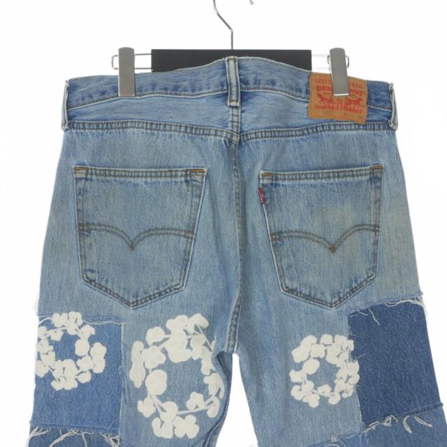 【中古】未使用品 デニムティアーズ DENIM TEARS ×Levi's 25AW MVP PatchworkDenimPant パッチワークデニムパンツ FW25BPO1218 メンズ