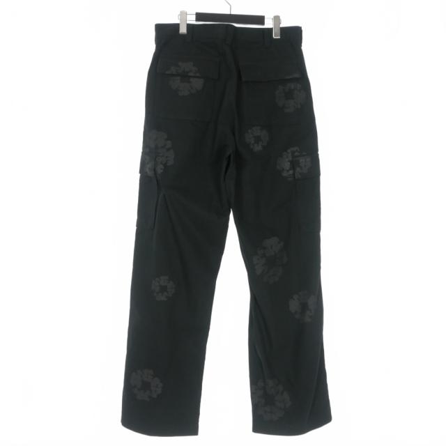 【中古】未使用品 デニムティアーズ DENIM TEARS Mono Wreath Cargo Pant プリントデザインカーゴパンツ 05 106043 国内正規 メンズ_1