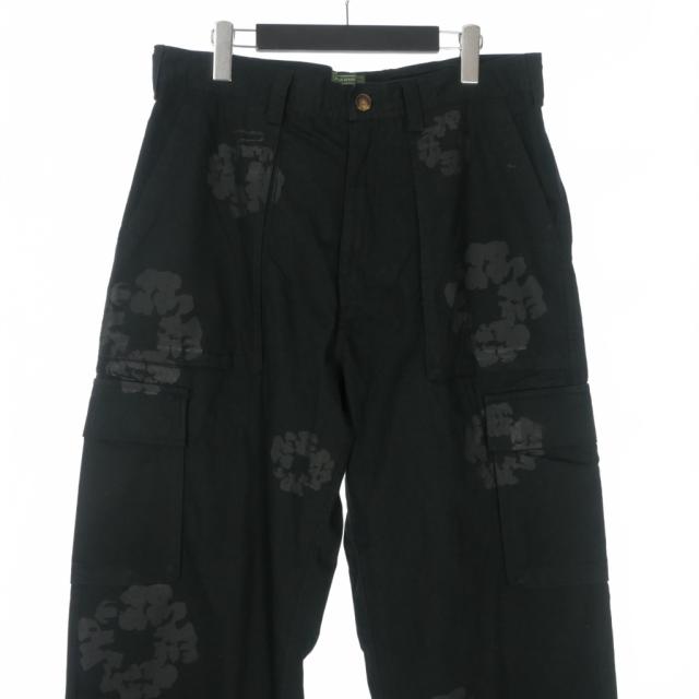 【中古】未使用品 デニムティアーズ DENIM TEARS Mono Wreath Cargo Pant プリントデザインカーゴパンツ 05 106043 国内正規 メンズ_2