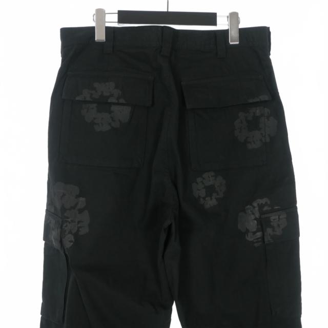 【中古】未使用品 デニムティアーズ DENIM TEARS Mono Wreath Cargo Pant プリントデザインカーゴパンツ 05 106043 国内正規 メンズ_4
