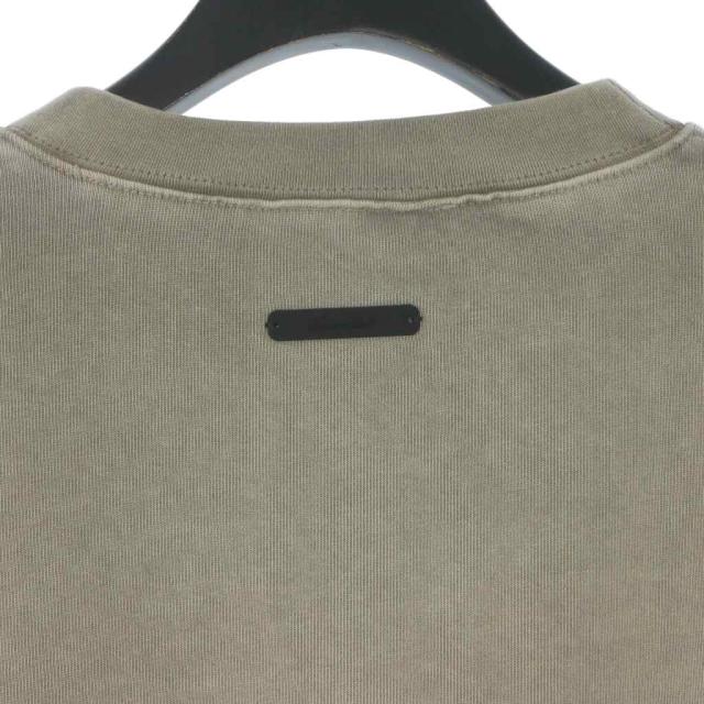 【中古】未使用品 エフオージー エッセンシャルズ FOG ESSENTIALS TRAINING 90'S Long Sleeve Tee XS ベージュ メンズ_3