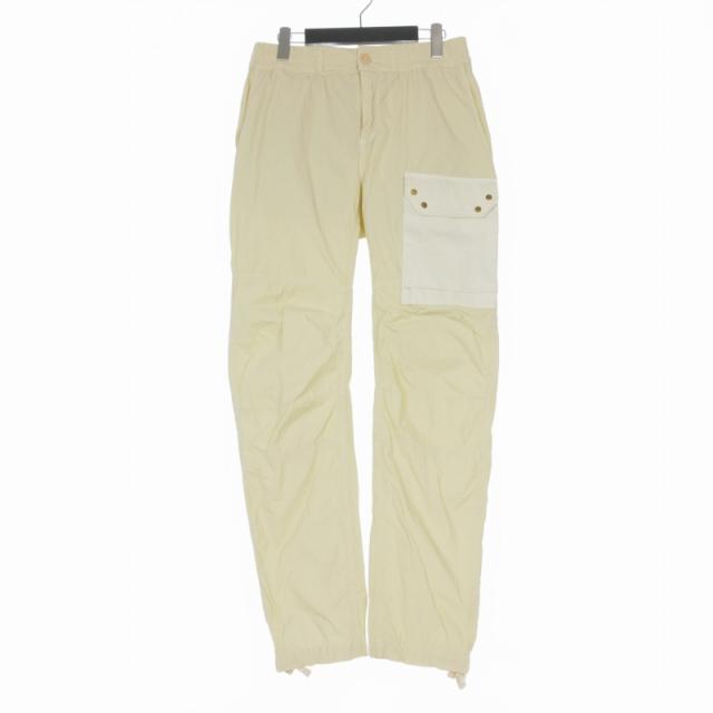 【中古】テンシー Ten c Elastic Waist Tech Cargo Pants カーゴパンツ ナイロンパンツ 46 ベージュ 23CTCUP04070