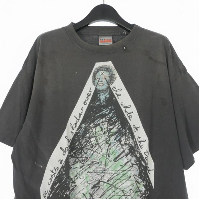 【中古】未使用品 セントマイケル SAINTMICHAEL 26SS JR_SS T-SHIRT VOTE F LIGHT プリントTシャツ カットソー L_2