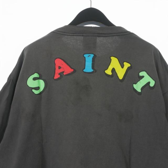 【中古】未使用品 セントマイケル SAINTMICHAEL 26SS JR_SS T-SHIRT VOTE F LIGHT プリントTシャツ カットソー L_4