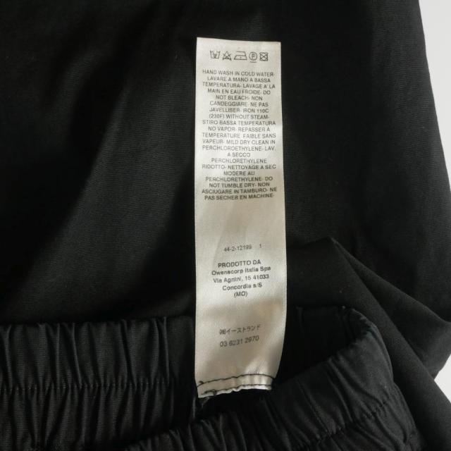 【中古】リックオウエンス Rick Owens 19SS アステア クロップドパンツ ドローストリング パンツ 48 黒 ブラック_6