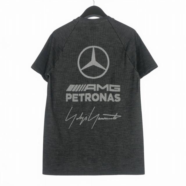 【中古】未使用品 ワイスリー Y-3 ヨウジヤマモト × MERCEDES 26SS F1 LOGO メルセデス Tシャツ カットソー 半袖 S