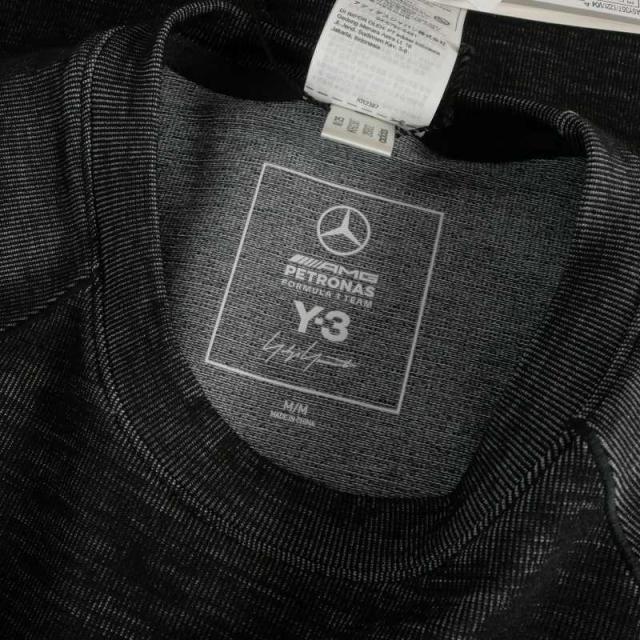 【中古】未使用品 ワイスリー Y-3 ヨウジヤマモト × MERCEDES 26SS F1 LOGO メルセデス Tシャツ カットソー 半袖 M_7