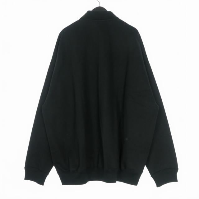 【中古】未使用品 マーカウェア 26SS オーガニックコットン ヘビー吊裏毛 ハーフジップポロヒュージスウェット_1