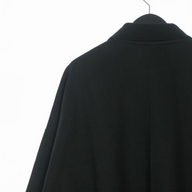 【中古】未使用品 マーカウェア 26SS オーガニックコットン ヘビー吊裏毛 ハーフジップポロヒュージスウェット_4