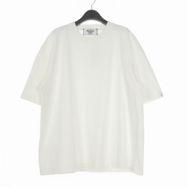 【中古】未使用品 パーフェクトリブス 26SS Short Sleeve T Shirts クルーネックTシャツ カットソー 半袖 XL ホワイト