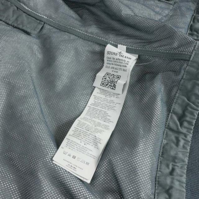 【中古】ストーンアイランド NYLON METAL TYVEK SHIELD JACKET ナイロンジャケット ブルゾン 長袖 S グレー 621542744_8