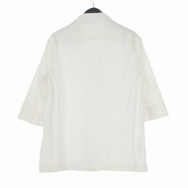【中古】ニールバレット Neil Barrett 21SS LOOSE FIT REGULAR LENGTH オープンカラーシャツ 開襟シャツ 半袖 03 ホワイト_1