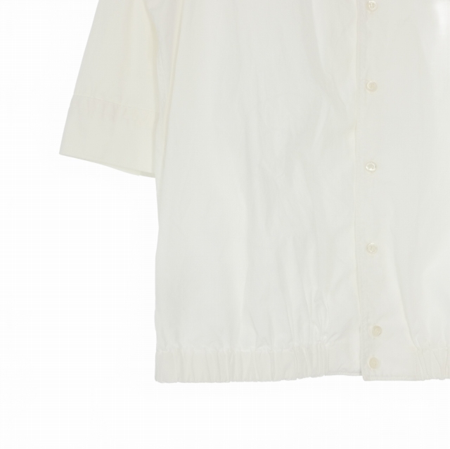【中古】ニールバレット Neil Barrett 21SS LOOSE FIT REGULAR LENGTH オープンカラーシャツ 開襟シャツ 半袖 03 ホワイト_3