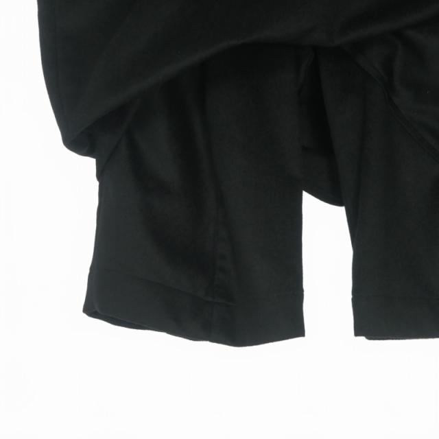 【中古】タマンヤー thamanyah 変形 ウールサルエルショーツ ショートパンツ 44 ブラック 黒 8H14AWP003 メンズ_3