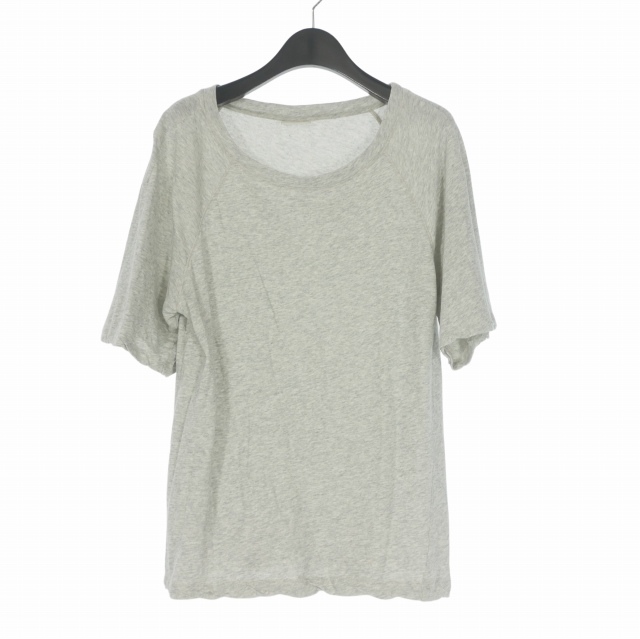 【中古】ドリスヴァンノッテン DRIES VAN NOTEN イタリア製 ショートスリーブTシャツ カットソー 半袖 S グレー メンズ