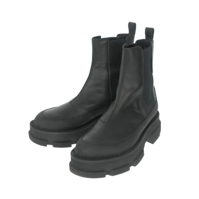 【中古】ボース both GAO Platform Chelsea レザー チェルシーブーツ サイドゴア 40 ブラック 黒 GPH119-MB1CO メンズ