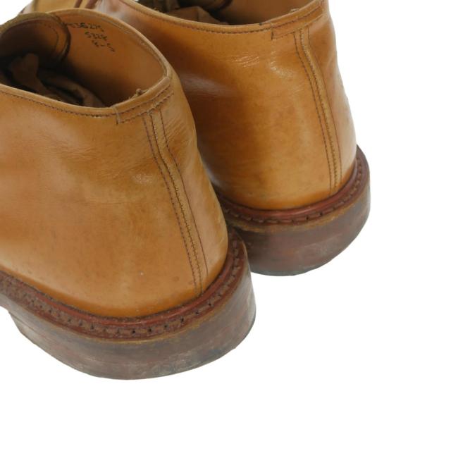 【中古】トリッカーズ TRICKER'S スエード レザー コンビ チャッカブーツ 靴 8 ライトブラウン 茶 83627S メンズ_5