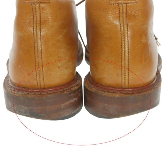 【中古】トリッカーズ TRICKER'S スエード レザー コンビ チャッカブーツ 靴 8 ライトブラウン 茶 83627S メンズ_6
