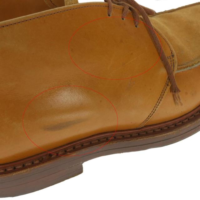 【中古】トリッカーズ TRICKER'S スエード レザー コンビ チャッカブーツ 靴 8 ライトブラウン 茶 83627S メンズ_7