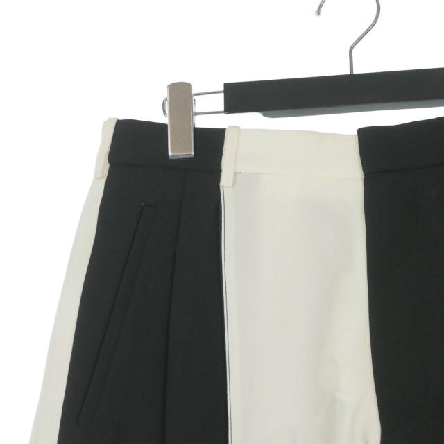 【中古】マルニ 22SS バイカラー フリンジ ショーツ ショートパンツ 48 ブラック/ホワイト PUMU0194QY 国内正規_2