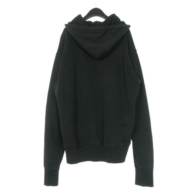 【中古】メゾンマルジェラ MM6 Maison Margiela 23SS PATCH HOODIE パッチワーク フーディ パーカー 長袖 M ブラック_1