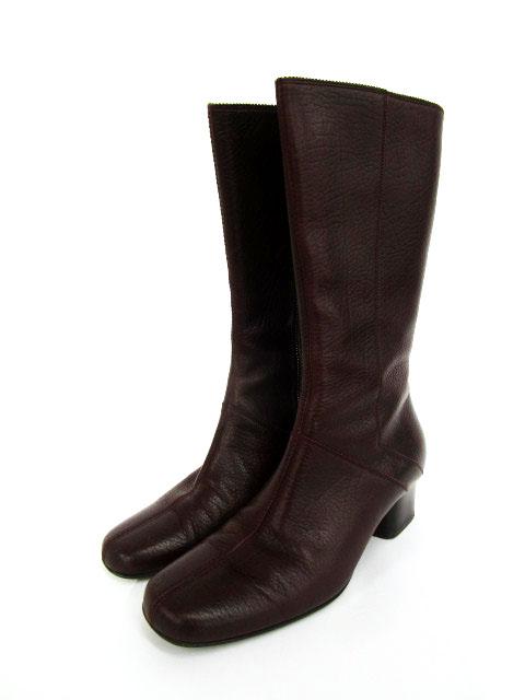 超美品✨BALLY バリー イタリア製 レザー ロングブーツ 23cm 36 超美品✨BALLY バリー イタリア製 レザー ロングブーツ 23cm 36