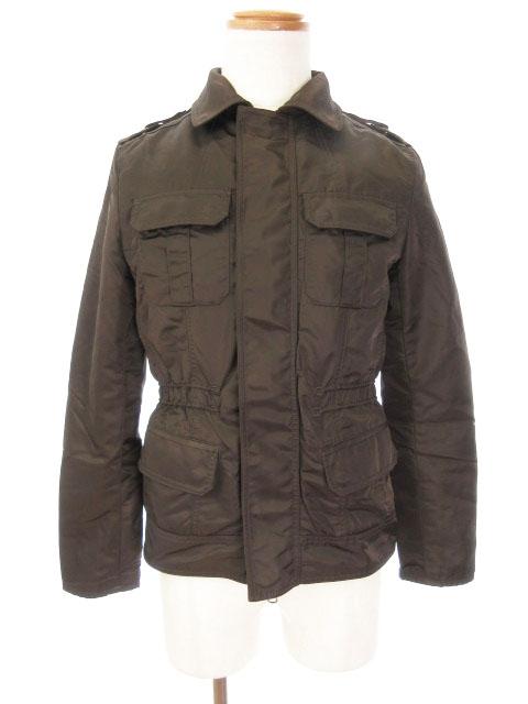 中古 アンタイトル メン Untitled Men ジャケット ステンカラー 中わた 比翼 エポーレット 46 茶 ブラウン Mi メンズの通販はau Wowma ブランド古着のベクトル