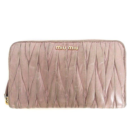 中古 ミュウミュウ Miumiu マテラッセ 長財布 レザー ピンク Ca キ32 5b店 Ako0225 レディースの通販はau Pay マーケット ブランド古着のベクトル