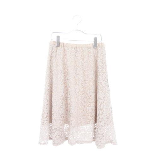 中古 ダブルクローゼット W Closet スカート フレア ひざ丈 レース ベージュ S Amy0308 レディースの通販はau Pay マーケット ブランド古着のベクトル