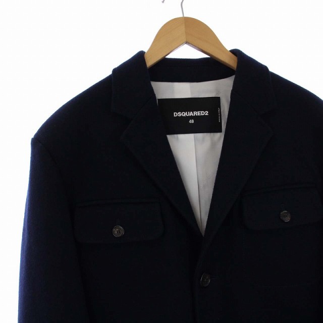 中古】ディースクエアード DSQUARED2 14AW CHICAGO COAT チェスター