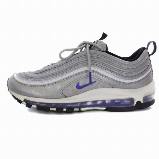 中古】ナイキ NIKE Air Max 97 Persian Violet スニーカー 27cm グレー