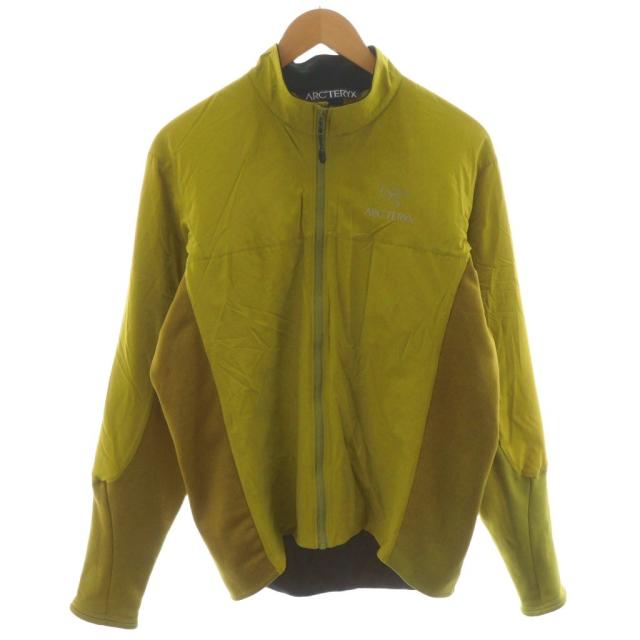【中古】アークテリクス ヴェイランス ARC'TERYX VEILANCE ATOM MX JACKET 中綿ジャケット アウター S 黄 イエロー