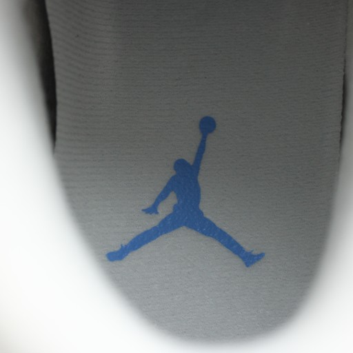 【中古】未使用品 ナイキ NIKE エアジョーダン スニーカー シューズ US9 27.0cm 白 ホワイト 水色 ライトブルー_3
