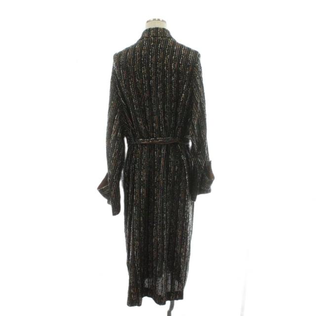 【中古】ベッドフォード Raschel lace coat コート ロング丈 スパンコール アウター 1 黒 ブラック 21SS-B-CT01_2