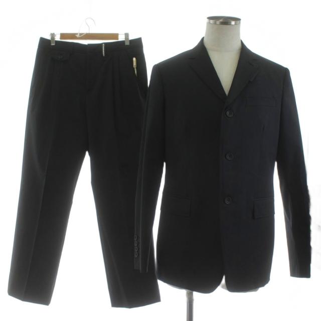 【中古】バーバリー HIGH BREAK JKT TECH SLACKS スーツ セットアップ ジャケット パンツ 48R 8023653 8023139
