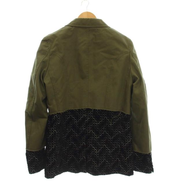 【中古】コムデギャルソンオムプリュス 25AW TO HELL WITH WAR ドッキングジャケット ミリタリー テーラード M